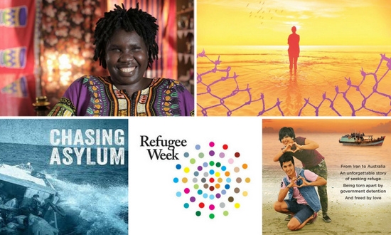 Refugee Week collage for NSW Settlement Partnership