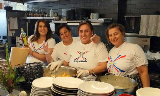 Assyrian chefs in Blue Mountains restaurant