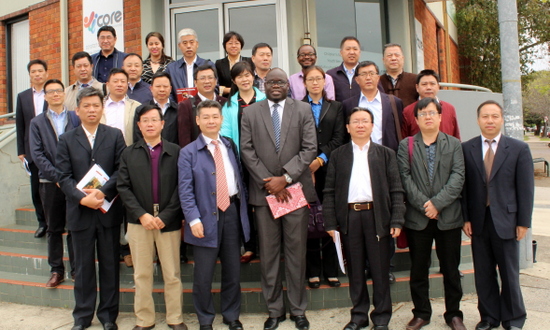 Delegation from China visits Core Community Services