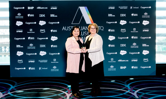 ADS CEO Antoinette Chow and Senior Manager, Aged and Disability Services, Dimi Vourliotis